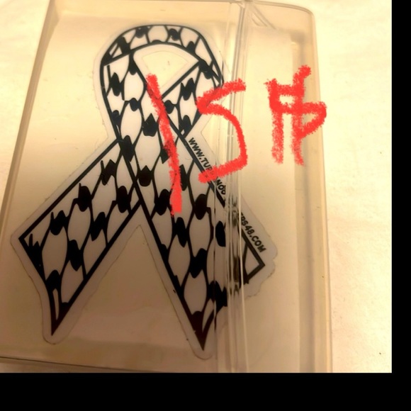 PALESTINIAN ♥️♥️ 5/25$ New keffiya bumper sticker and more♥️Price per one - Picture 3 of 3